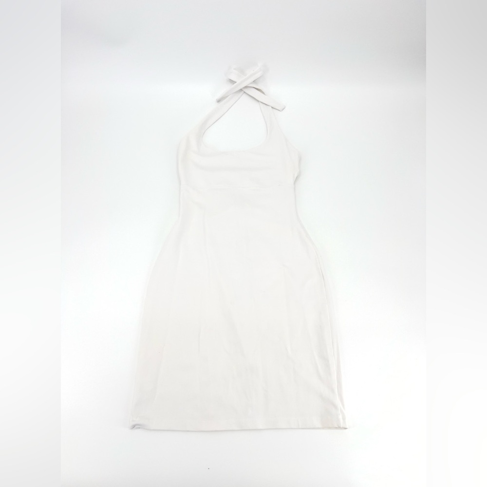 Susana Monaco White Backless Halter Dress Size XS - Picture 12 of 14